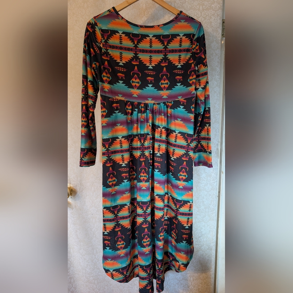 Crazy Train Southwestern Top Size Small - Picture 3 of 16